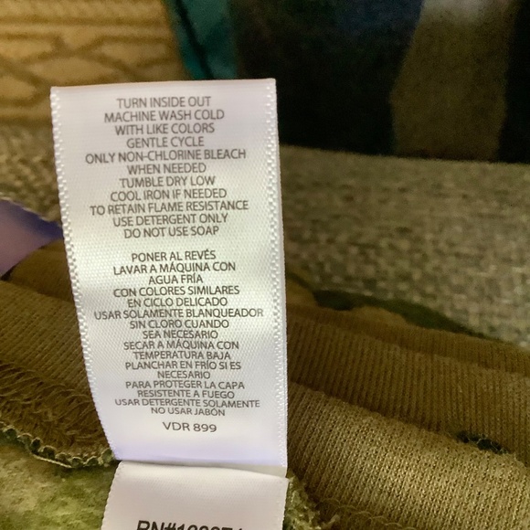 Lands End Youth 3-Piece Sleep Set L(14/16) - Picture 8 of 12